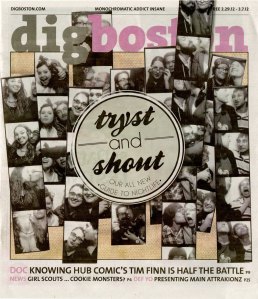 DigBoston Feb 29 2012 cover Diesel Cafe photobooth photos Tim Finn